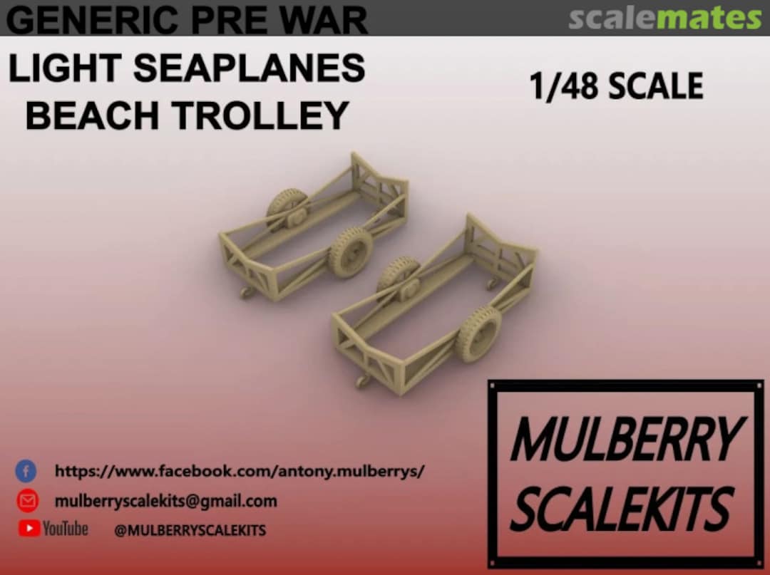 Boxart Generic Pre-War Light Seaplanes Beach trolley  Mulberry Scalekits