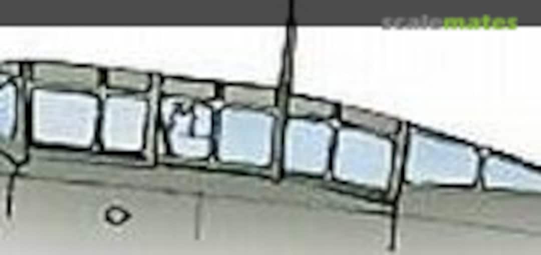 1:48 Yokosuka D4Y1/4 Suisei(Judy) canopy (Squadron 9554) 9554