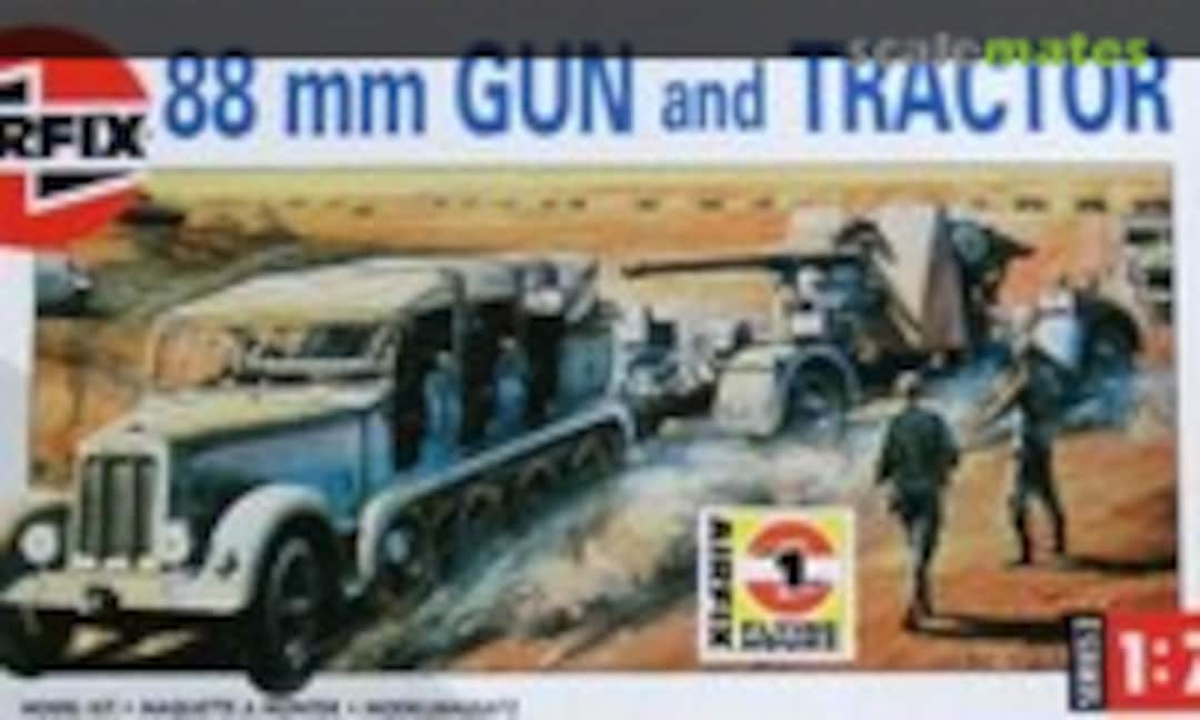 1:76 88mm Gun and Tractor (Airfix 02303)