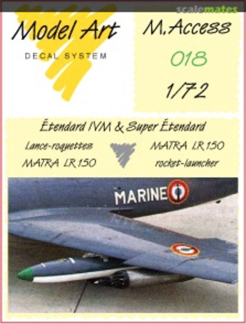 Boxart Matra LR 150 Rocket-Launcher M.Access 018 Model Art Decal System Boxart Matra LR 150 Rocket-Launcher M.Access 018 Model Art Decal System