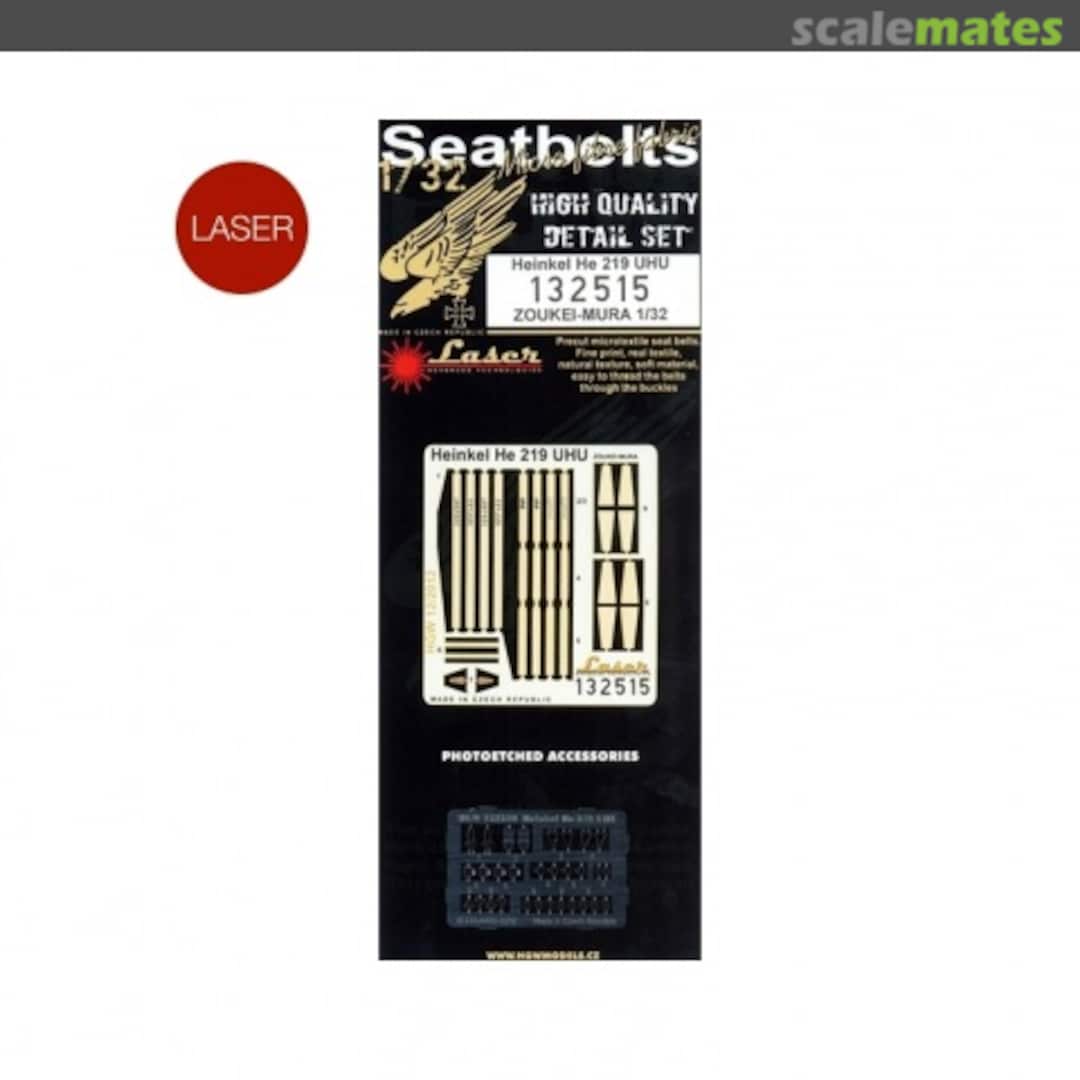 Boxart Heinkel He 219 Uhu Seatbelts 132515 HGW Models Boxart Heinkel He 219 Uhu Seatbelts 132515 HGW Models