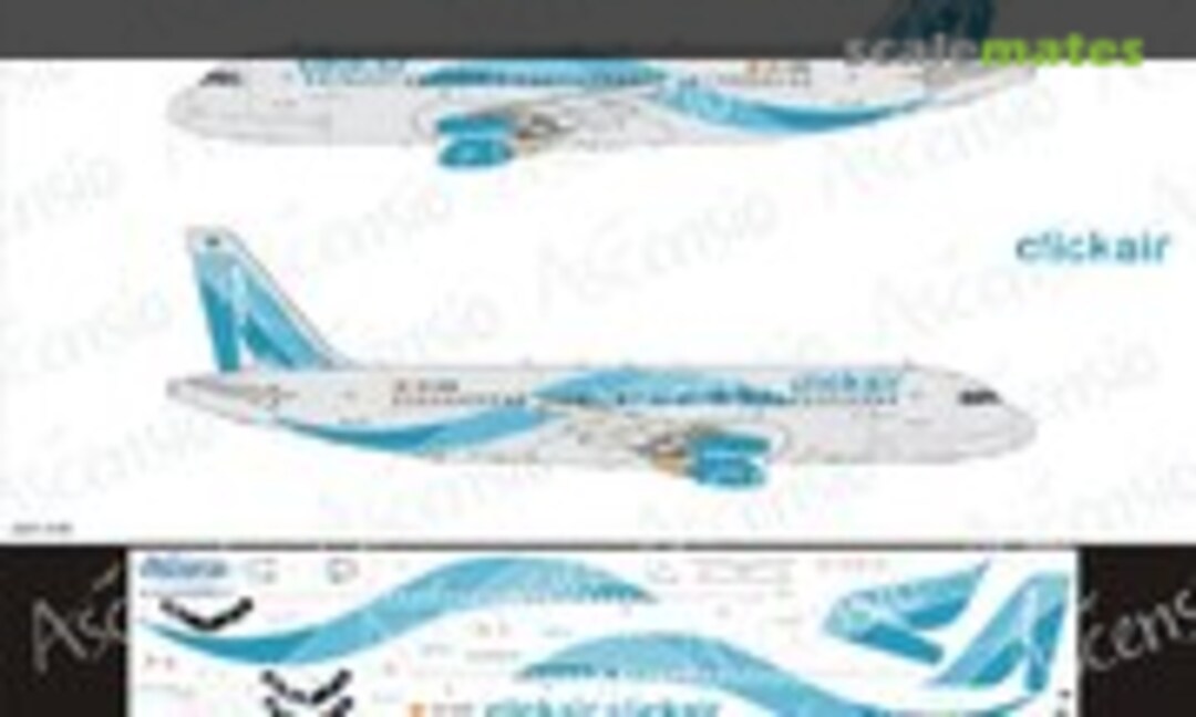 1:144 Airbus A320 Clickair (Ascensio 320-018) 320-018