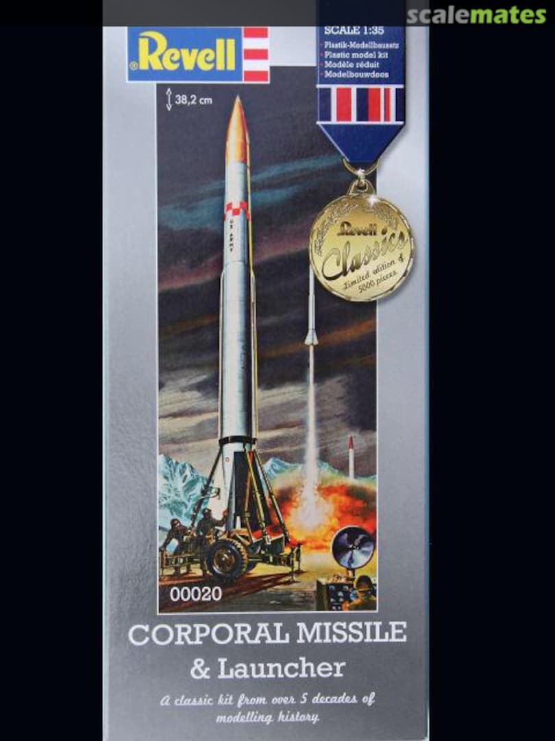 Boxart Corporal Missile & Launcher 00020 Revell Boxart Corporal Missile & Launcher 00020 Revell