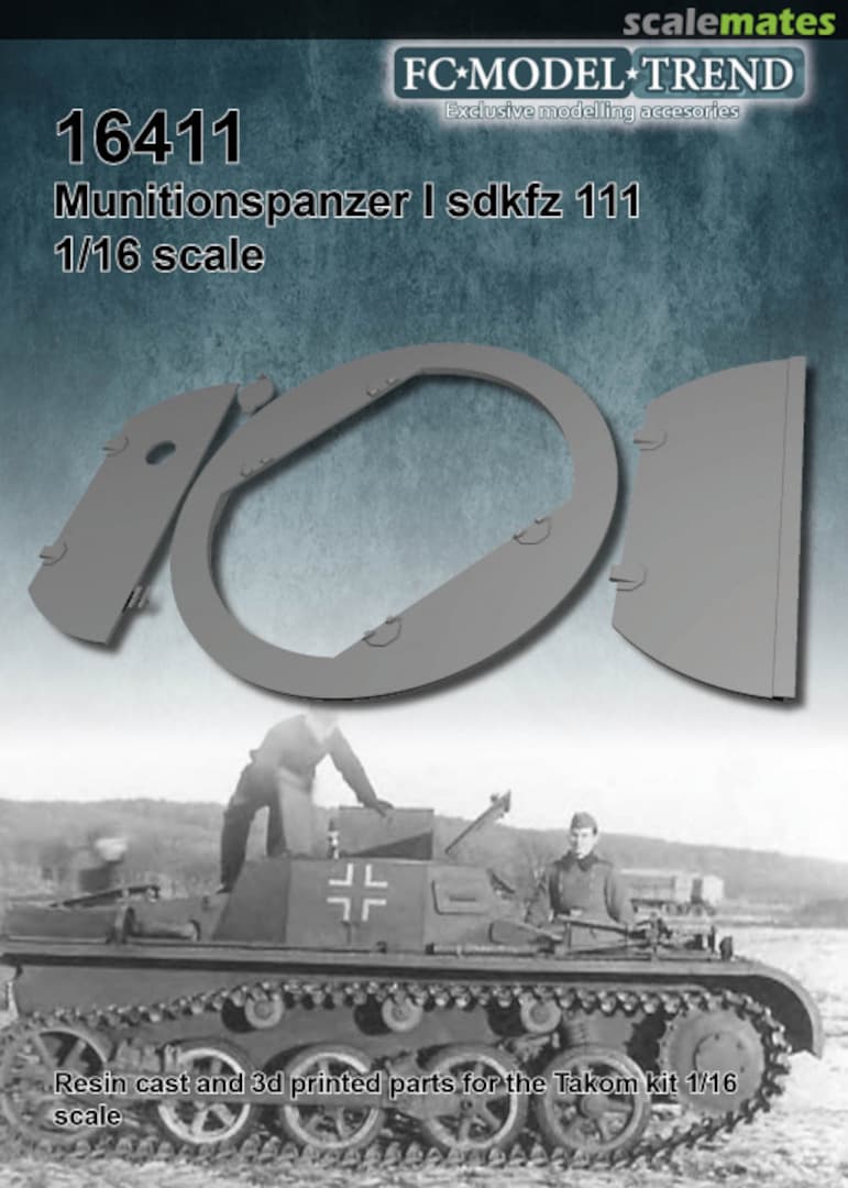 Boxart Munitionspanzer I SdKfz.111 16411 FC Model Trend Boxart Munitionspanzer I SdKfz.111 16411 FC Model Trend