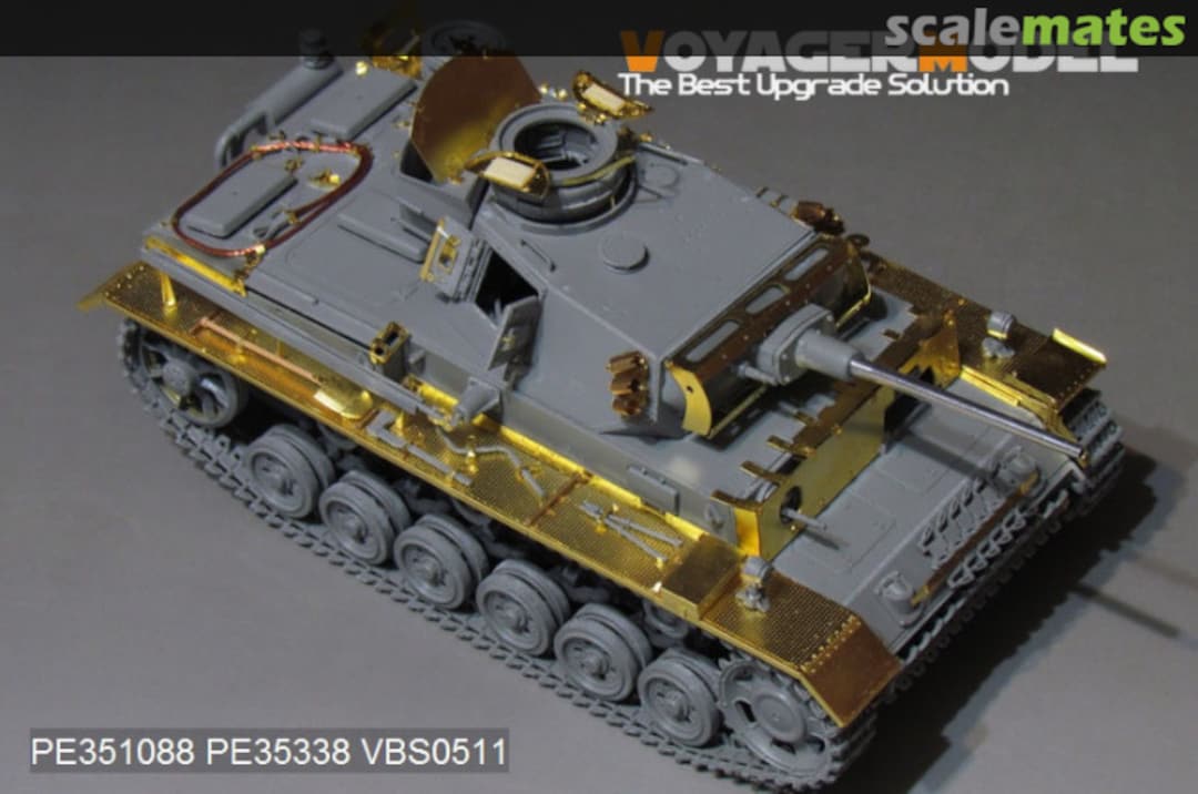 Boxart Pz.KPfw.III Ausf.M basic PE351088 Voyager Model Boxart Pz.KPfw.III Ausf.M basic PE351088 Voyager Model
