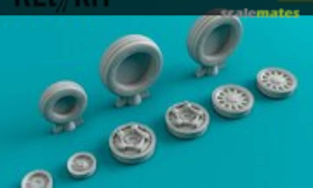 1:32 F-117 "Nighthawk" wheels set (ResKit RS32-0016) RS32-0016