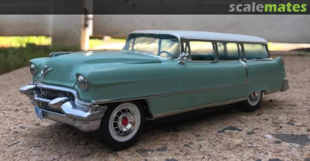 Boxart 1955 Cadillac Custom Wagon Resin Model Ranch Boxart 1955 Cadillac Custom Wagon Resin Model Ranch