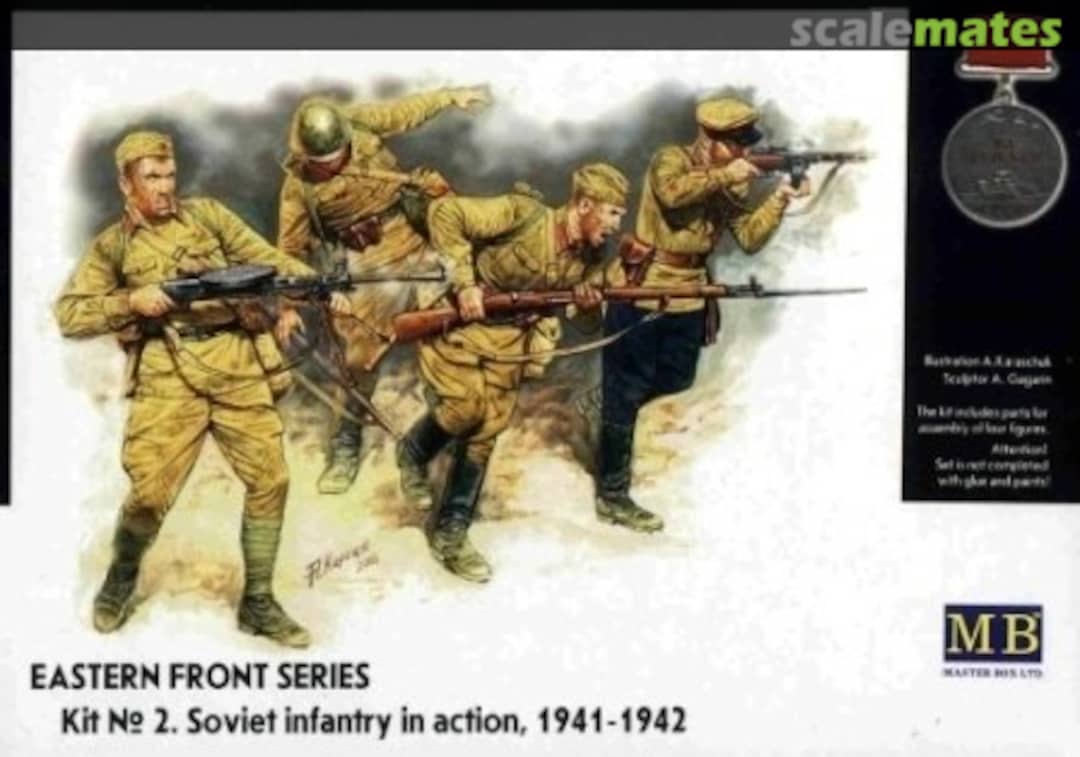 Boxart Infantry in Action, 1941-1942 MB3523 Master Box Boxart Infantry in Action, 1941-1942 MB3523 Master Box