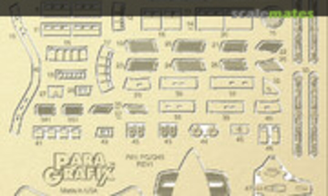 1:1000 U.S.S. Voyager Photoetch Set (ParaGrafix Modeling Systems PGX245) PGX245
