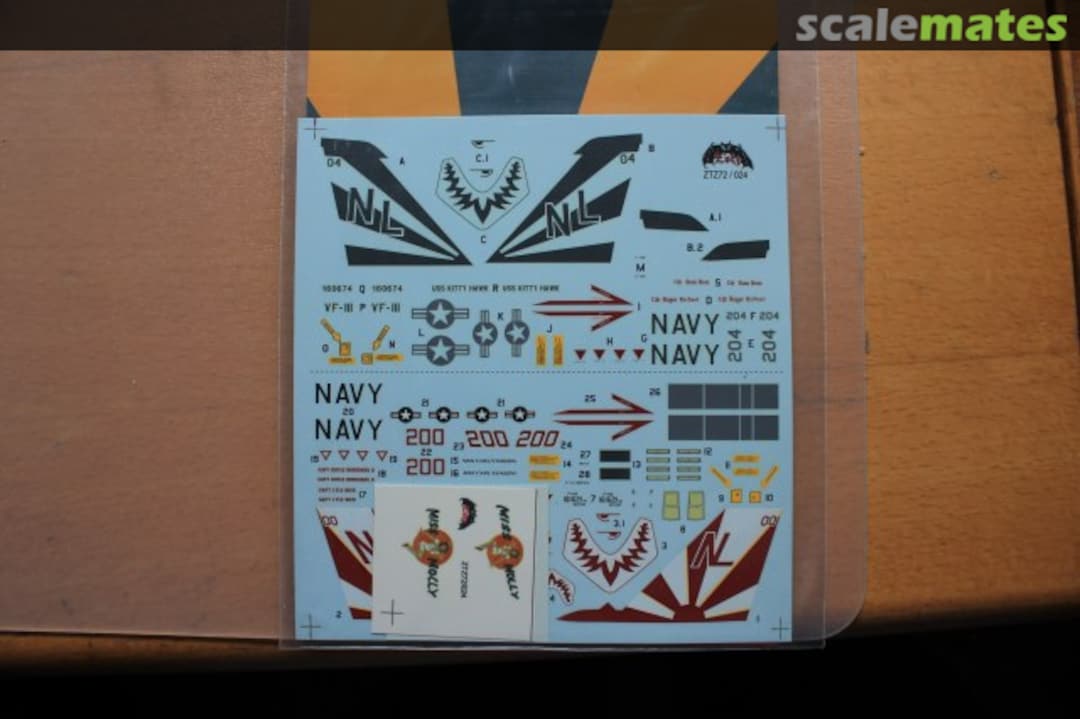 Boxart Sundowners VF-111 F-14A Tomcat 72024 Zotz Decals Boxart Sundowners VF-111 F-14A Tomcat 72024 Zotz Decals