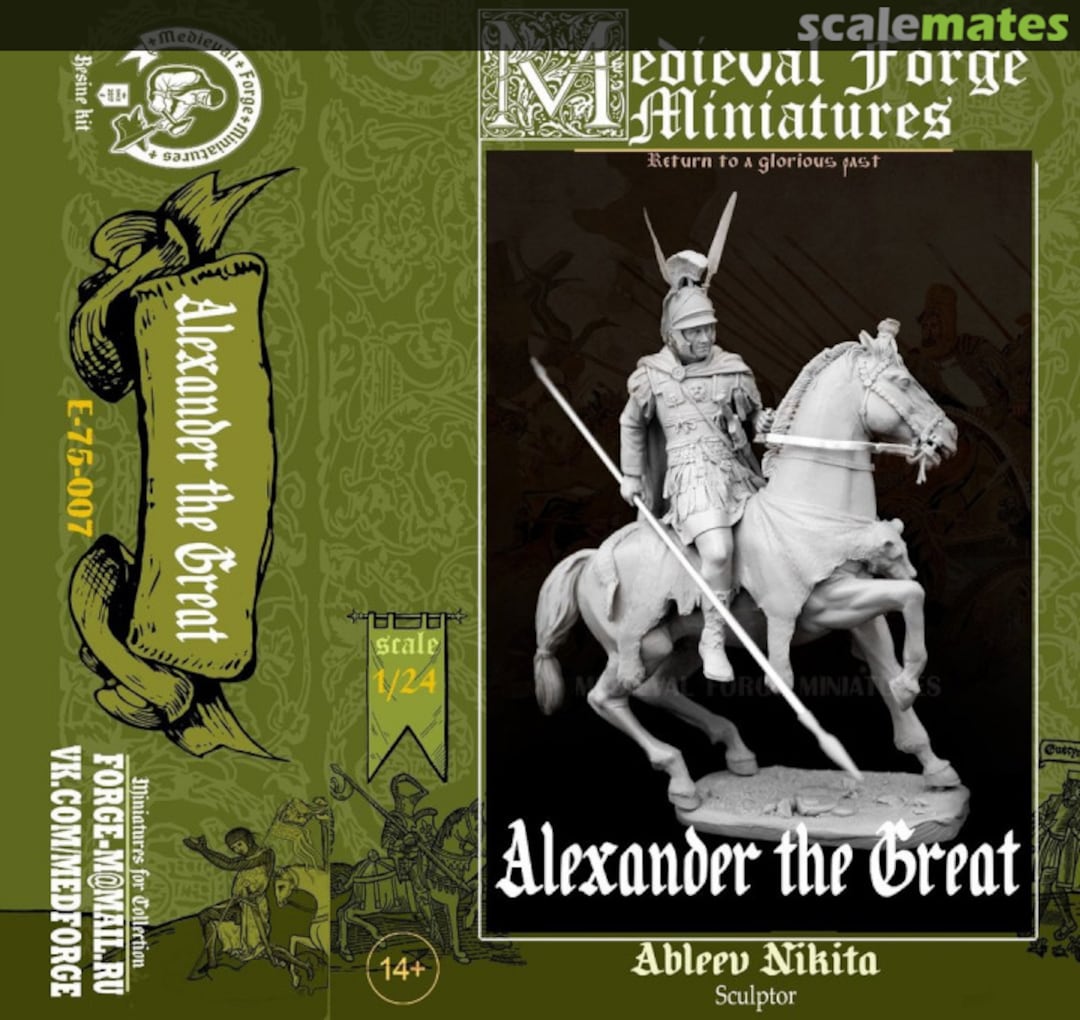 Boxart Alexander the Great E-75-007 Medieval Forge Miniatures