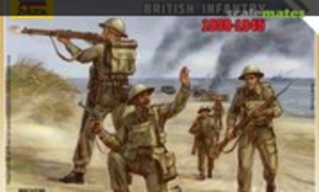 1:72 British Infantry (Zvezda 6166) 6166