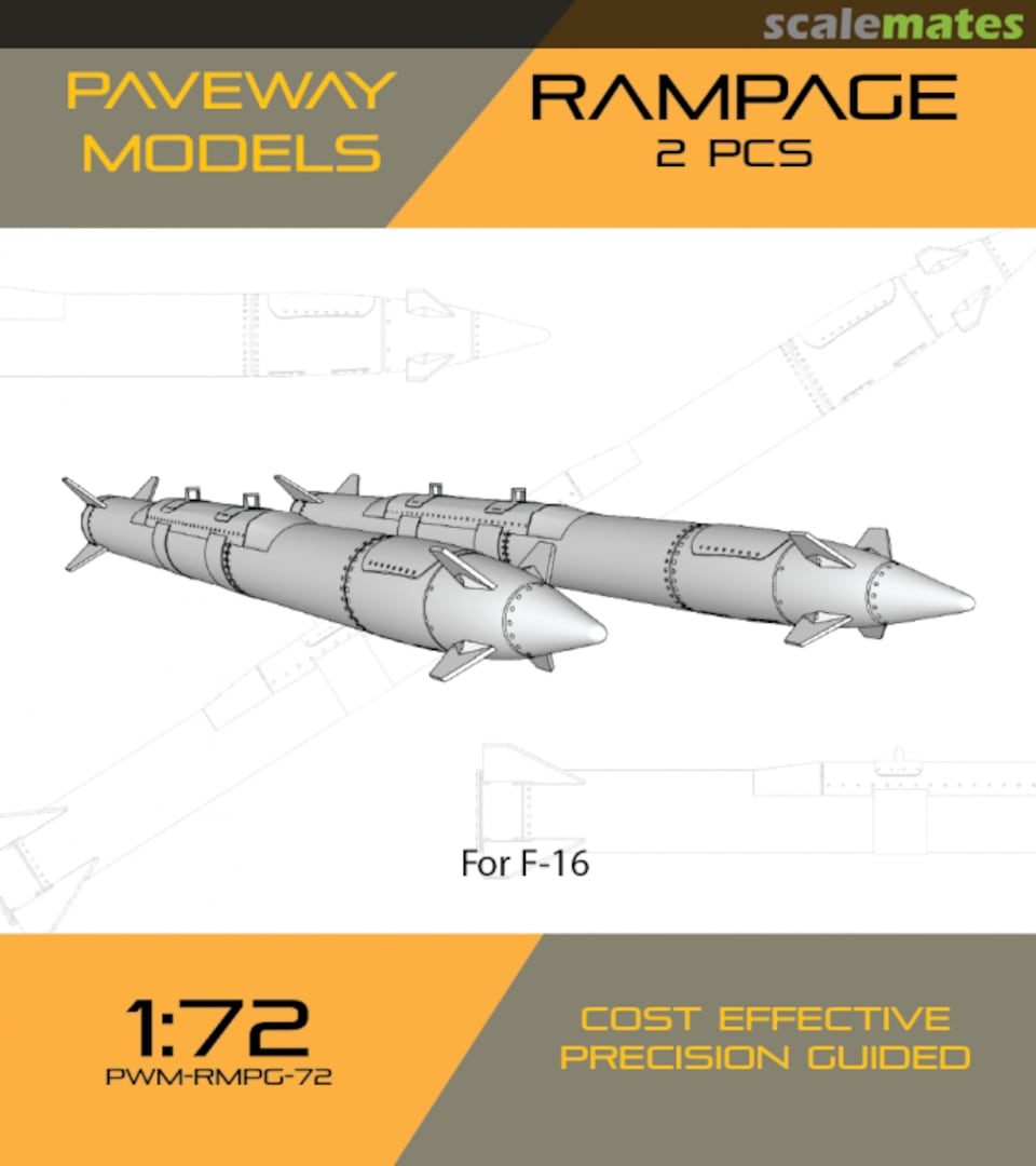 Boxart Rampage PWM-RMPG-72 Paveway Models Boxart Rampage PWM-RMPG-72 Paveway Models
