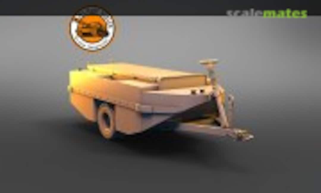 1:72 Trailer WTCT6 for DUKW and LVT closed (Military Scales PMI192.2B) PMI192.2B