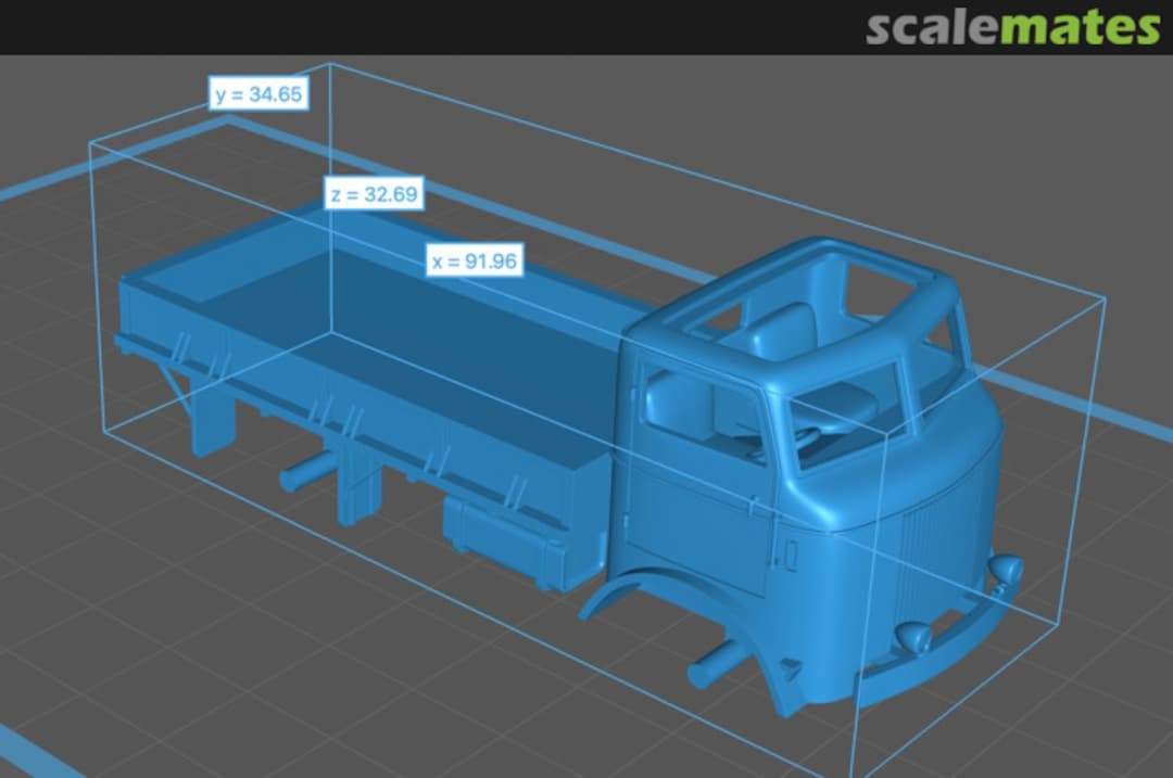 Boxart Ciągnik artyleryjski FWD Model SU-COE (4x4) - niskie burty 72011694 EMP3d Boxart Ciągnik artyleryjski FWD Model SU-COE (4x4) - niskie burty 72011694 EMP3d