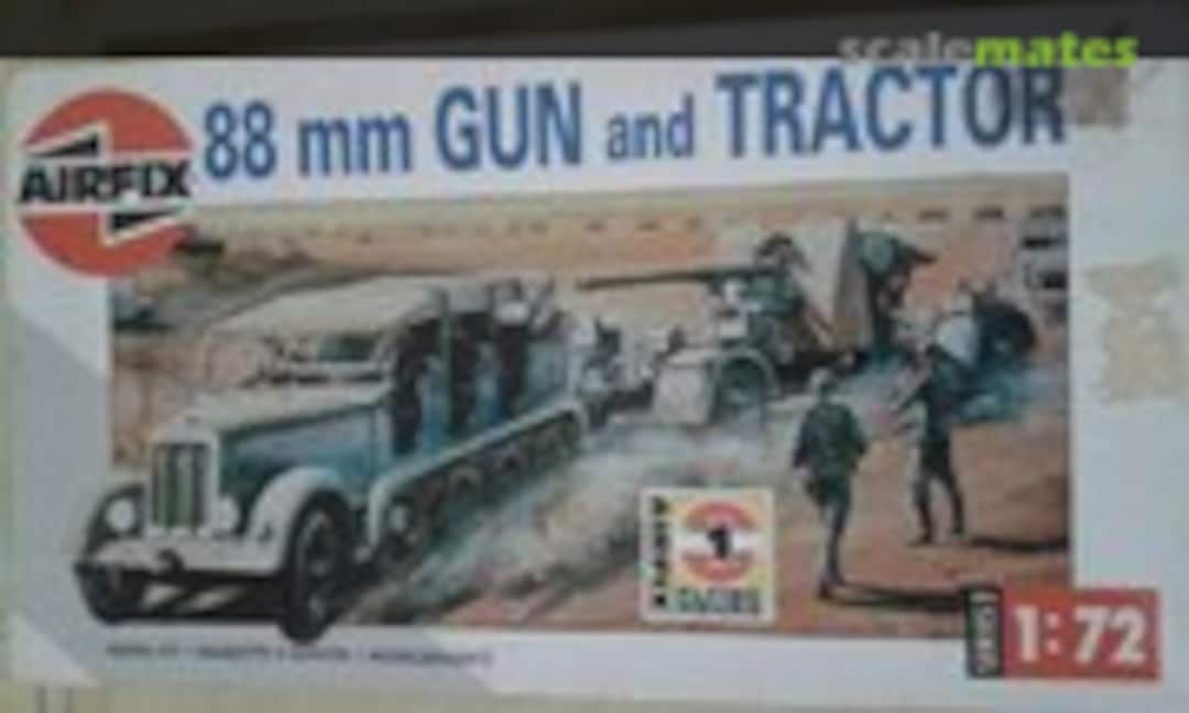1:76 88mm Gun &amp; Sd.Kfz. 7 Tractor (Airfix 02303)