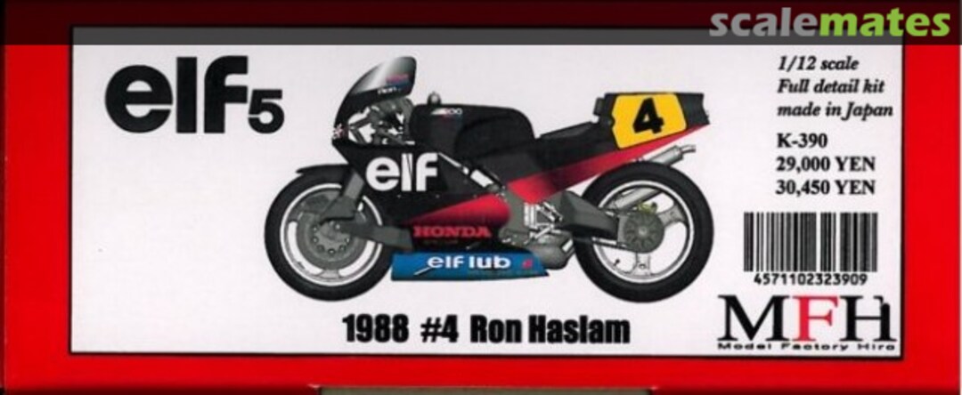 Boxart Elf5-NSR500 K-390 Model Factory Hiro Boxart Elf5-NSR500 K-390 Model Factory Hiro
