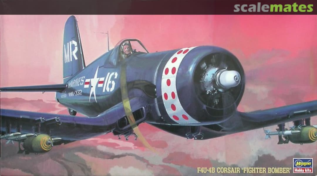 Boxart F4U-4B Corsair "Fighter Bomber" 51595 Hasegawa Boxart F4U-4B Corsair "Fighter Bomber" 51595 Hasegawa