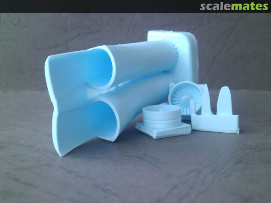 Boxart EF-2000 Typhoon Seamless Intakes ORA 48-30 Olimp Resin Accessories Boxart EF-2000 Typhoon Seamless Intakes ORA 48-30 Olimp Resin Accessories