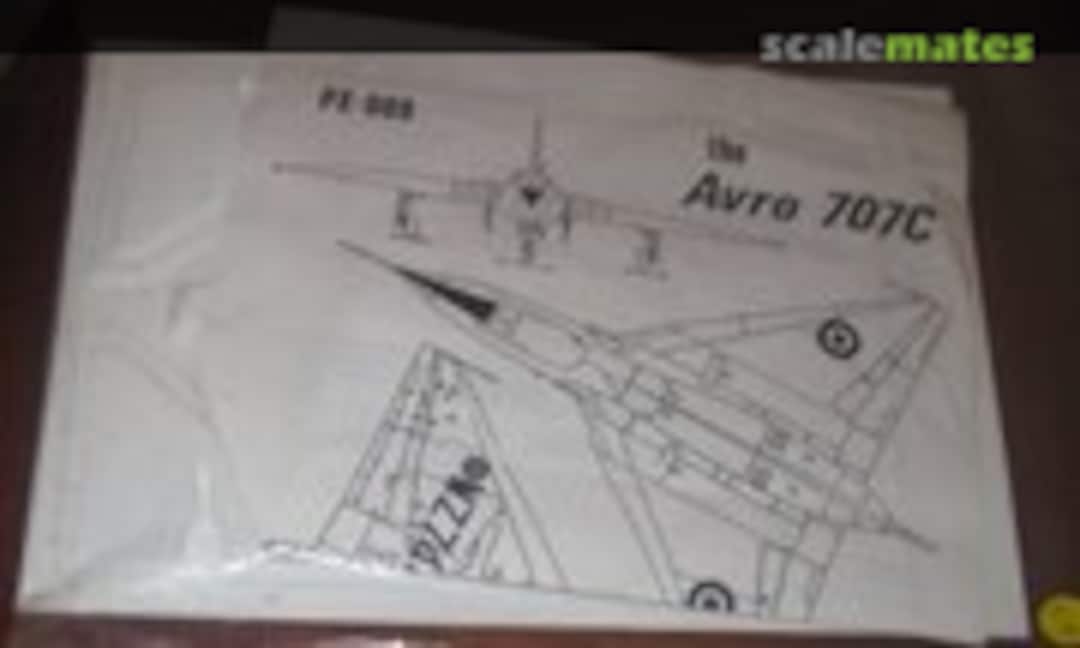 1:72 Avro 707C (Maintrack Models PX-009)
