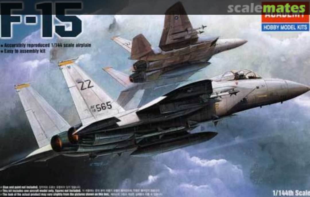 Boxart F-15 Eagle 12609 Academy Boxart F-15 Eagle 12609 Academy