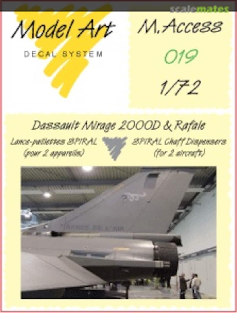 Boxart SPIRAL Chaff-dispensers (2 pairs) M.Access 019 Model Art Decal System Boxart SPIRAL Chaff-dispensers (2 pairs) M.Access 019 Model Art Decal System