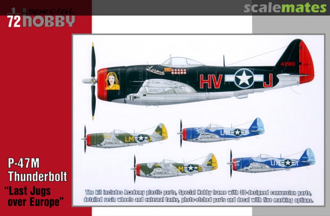 Boxart P-47M Thunderbolt SH72324 Special Hobby Boxart P-47M Thunderbolt SH72324 Special Hobby