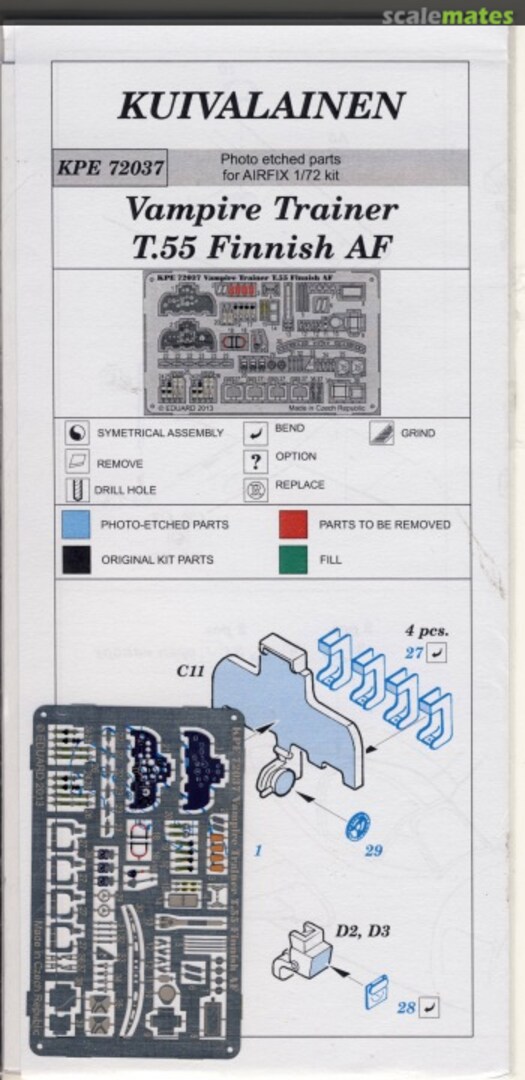 Boxart Vampire Trainer T.55 Finnish AF KPE 72037 Kuivalainen Boxart Vampire Trainer T.55 Finnish AF KPE 72037 Kuivalainen
