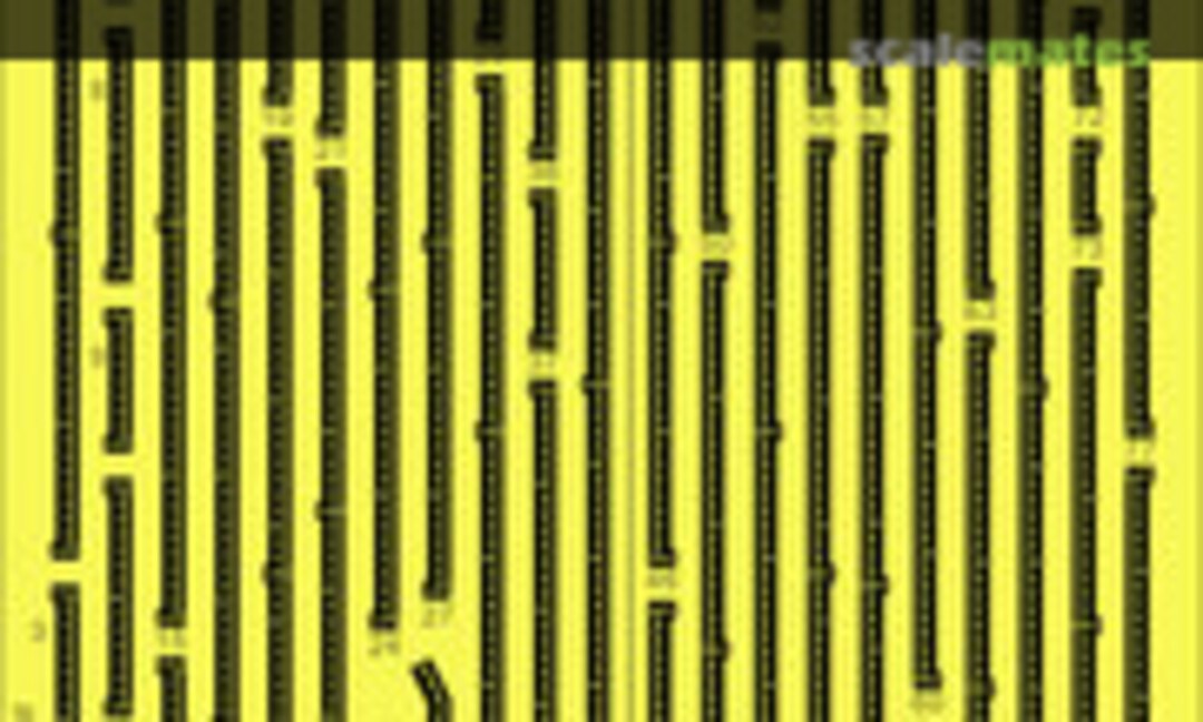 1:700 IJN Akagi Handrail (1 Photo-Etched Sheet) (Rainbow Rb7119) Rb7119