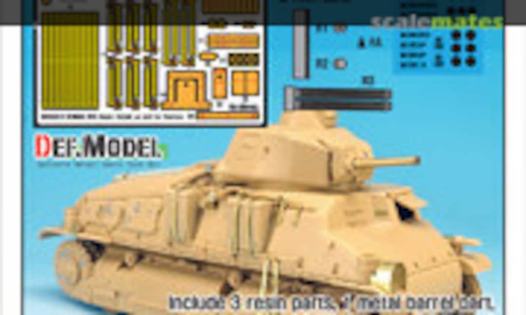 1:35 SOMUA S35 PE detail up set (Def.Model DE35013)