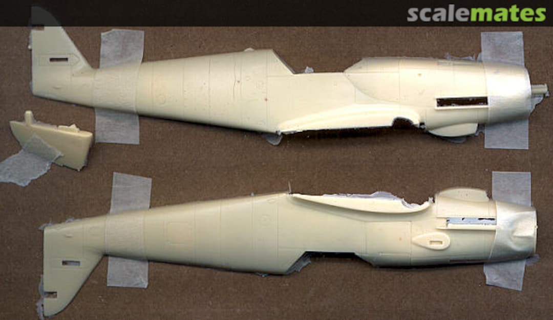 Boxart Bf.109G-10 Fuselage Conversion LO72207 Loon Models