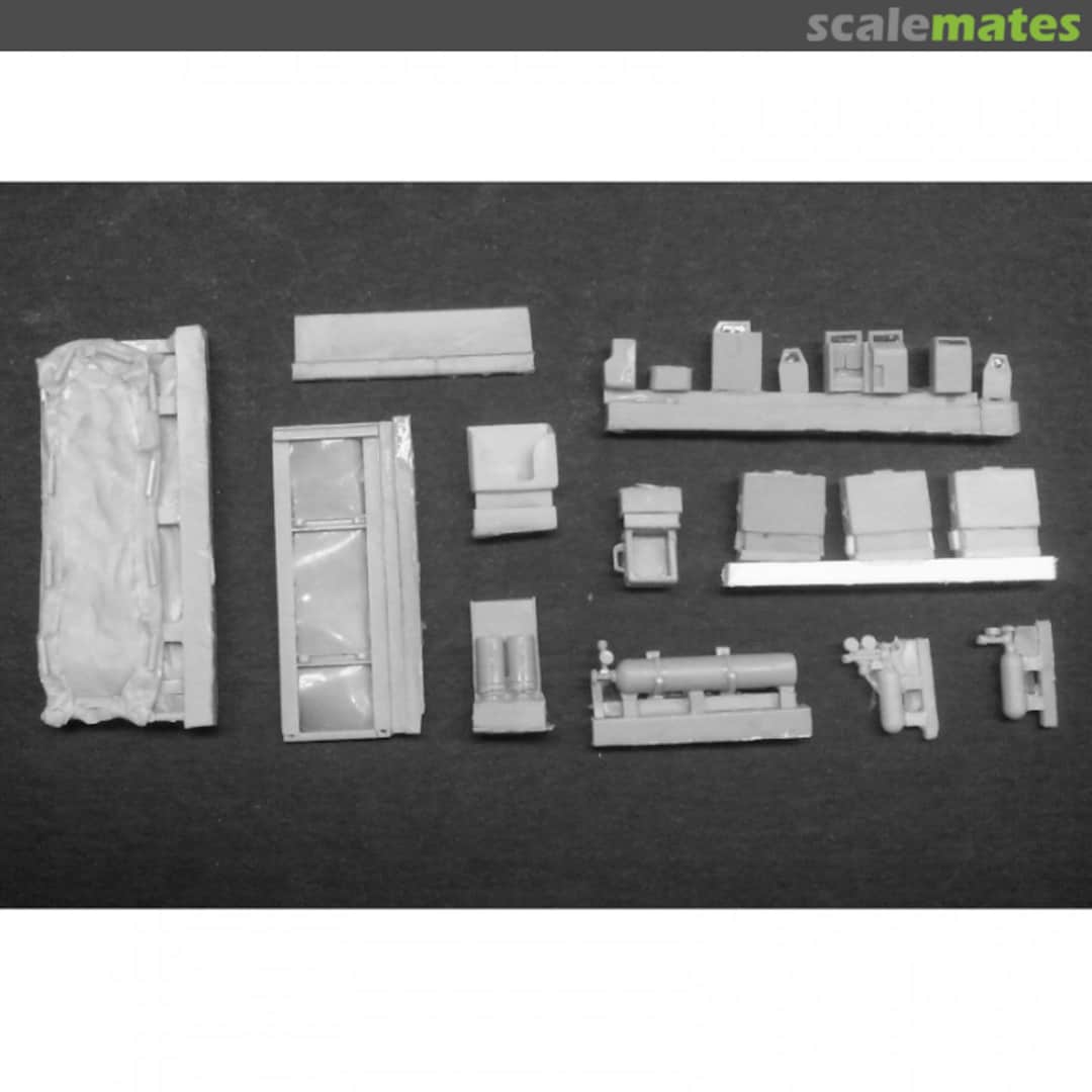 Boxart Mi-2 SAR Equipment detail set AC 48007 Armycast M&M Boxart Mi-2 SAR Equipment detail set AC 48007 Armycast M&M