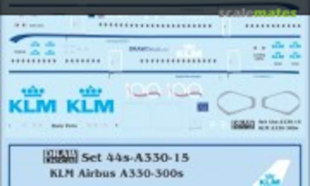 1:144 KLM A330-300s (Draw Decal 44-A330-15) 44-A330-15