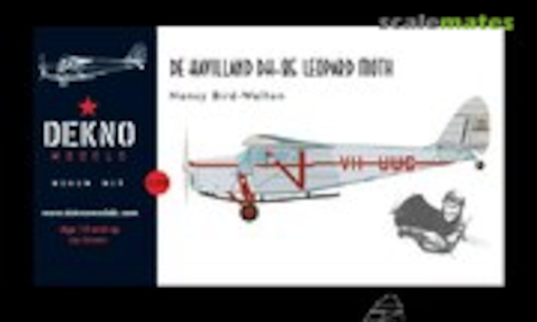 1:72 De Havilland DH-85 Leopard Moth (Dekno Models GA.721001) GA.721001