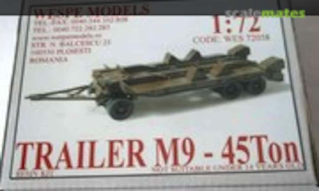 1:72 Trailer M9 - 45 Ton (Wespe Models WES 72058) WES 72058