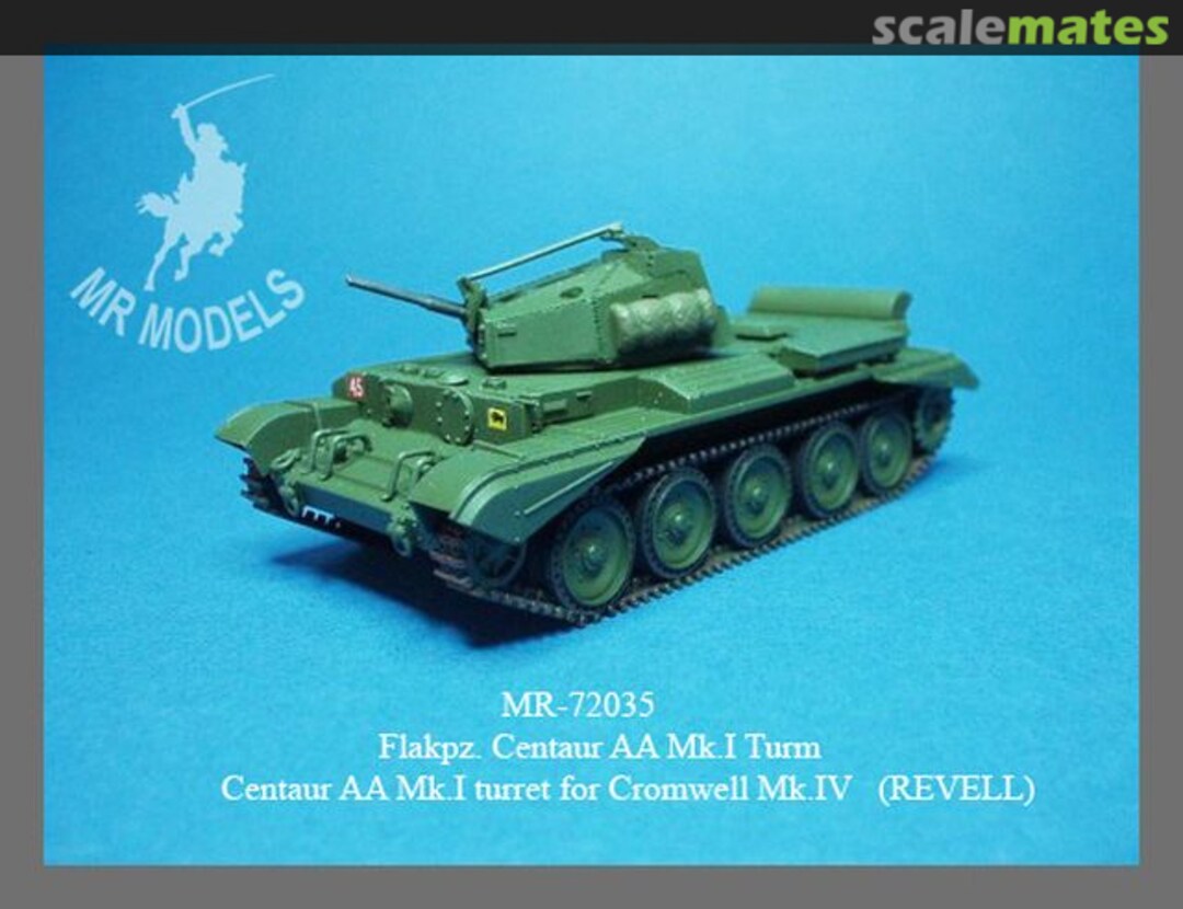 Boxart Centaur AA Mk.I Turret for Cromwell Mk. IV MR-72035 MR Modellbau