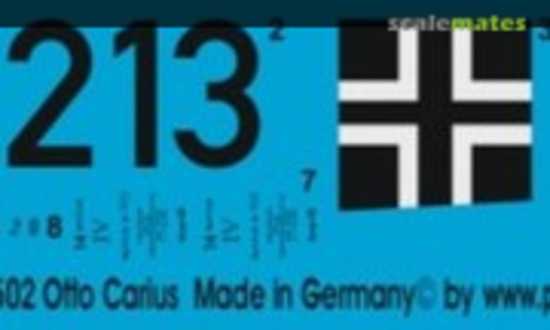 1:16 Tiger I e frühe Ausf. schw. Pz. Abt 502 Otto Carius (Peddinghaus-Decals EP 1864) EP 1864