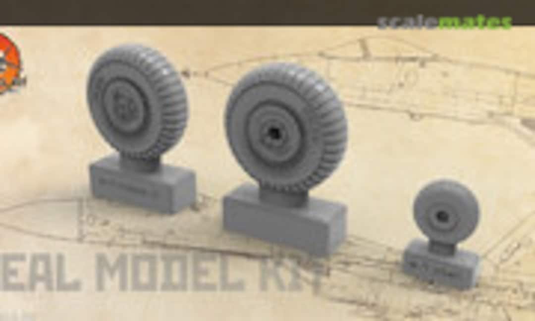 1:48 Yak-9 wheels (Seal Model Kit SMK48042) SMK48042