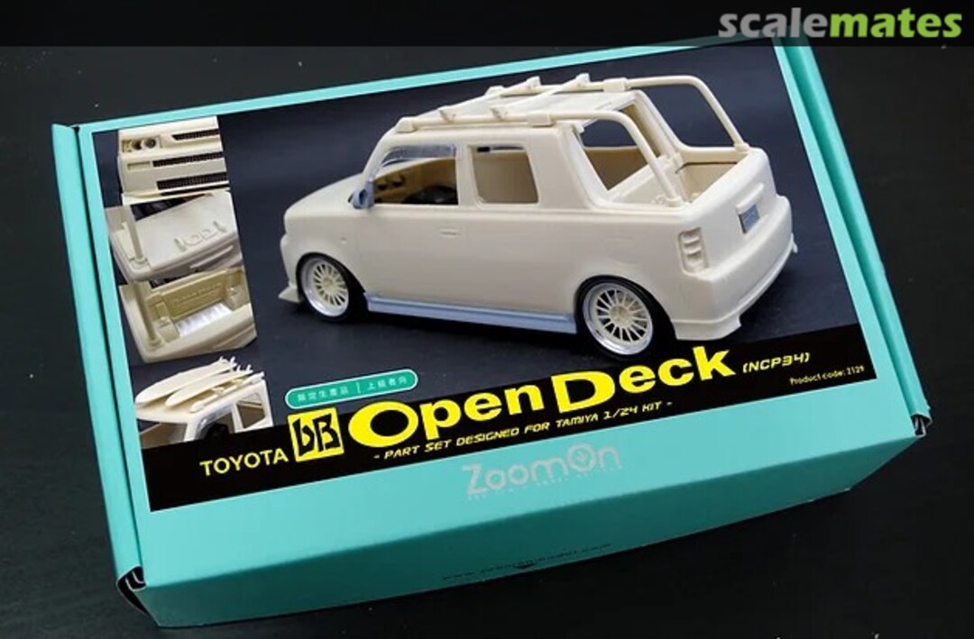 Boxart Toyota bB Open Deck (NCP34) part set z129 ZoomOn Boxart Toyota bB Open Deck (NCP34) part set z129 ZoomOn