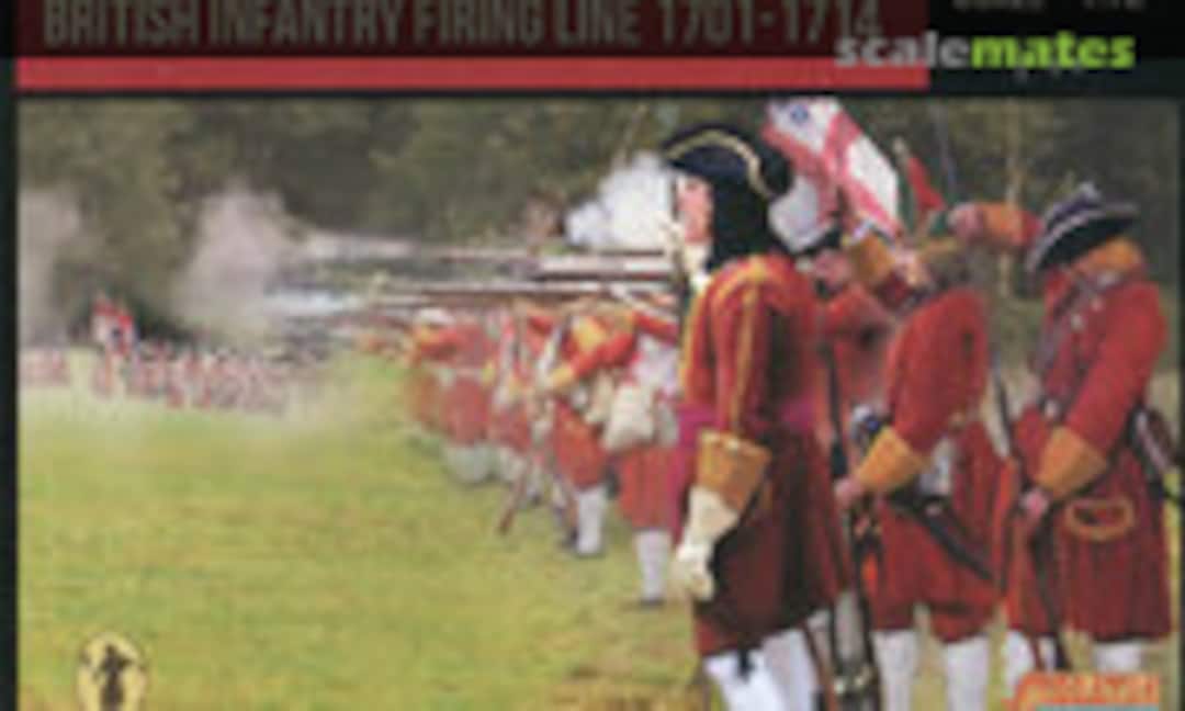 1:72 British Infantry Firing Line 1701-1714 (Strelets-R 232) 232