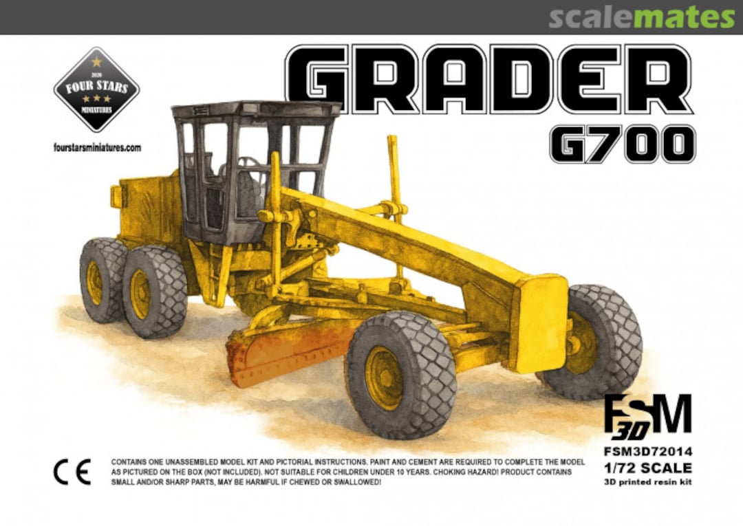 Boxart Grader G700 FSM3D72014 Four Stars Miniatures Boxart Grader G700 FSM3D72014 Four Stars Miniatures