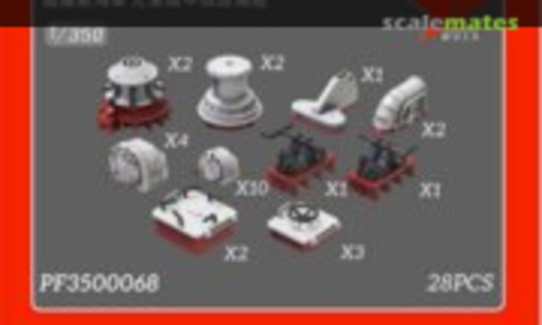 1:350 Deck Devices for Slava-Class (Wula Models PF3500068) PF3500068