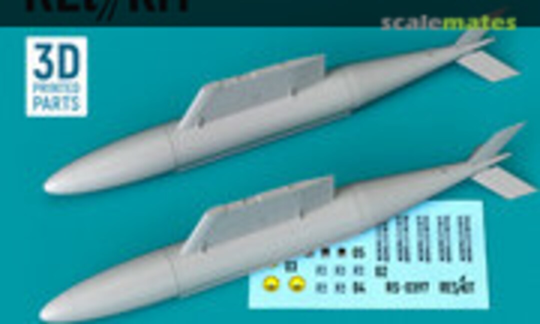 1:72 450 gal wing fuel tanks with pylons for F-105 &quot;Thunderchief&quot; (ResKit RS72-397)
