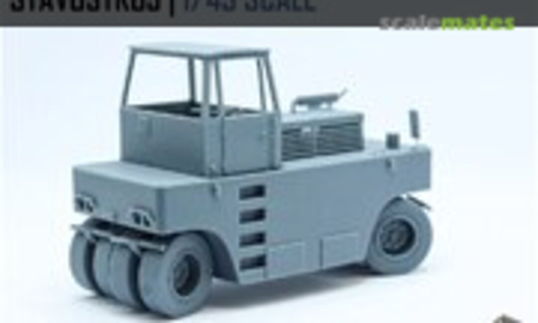 1:43 Road Roller Stavostroj GRW 101 (Nanofaktura 02-005X) 02-005X