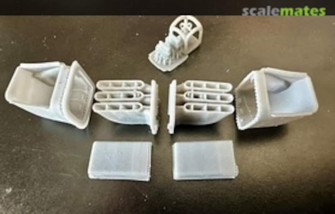 Boxart AH-64D/E ASPI Upturned Exhaust 48-29 Werner's Wings Boxart AH-64D/E ASPI Upturned Exhaust 48-29 Werner's Wings