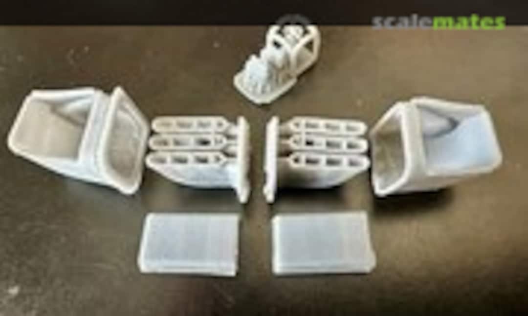 1:48 AH-64D/E ASPI Upturned Exhaust (Werner's Wings 48-29) 48-29