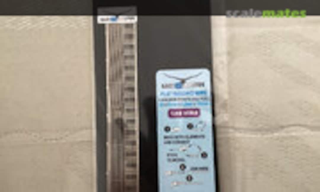 1:48 Flat rigging wire - 0,2 x 0,1 (Lukgraph 48-A005) 48-A005