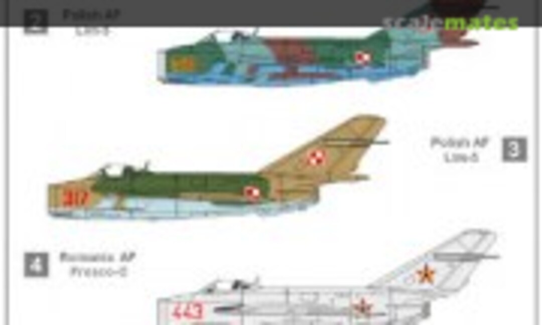 1:72 MiG-17F Fresco A/C Part IV (JBOT Decals )