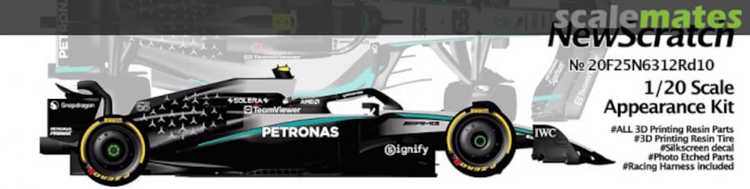 Boxart Mercedes-AMG F1 W16 E Performance 20F25N6312Rd10 NewScratch