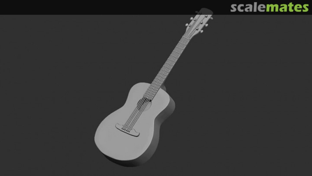 Boxart Guitar with Strings C001B-16 Firma49